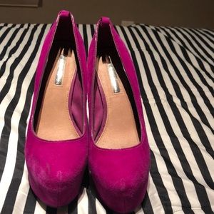 Fuchsia pink-ish purple